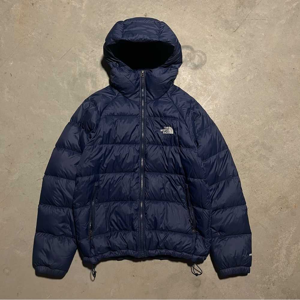 North Face Navy Puffer Jacket